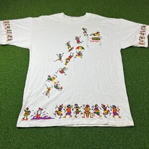 Vintage 1996 Tobago Jamaica Reggae Jam Single Stitch T-Shirt Sz XL